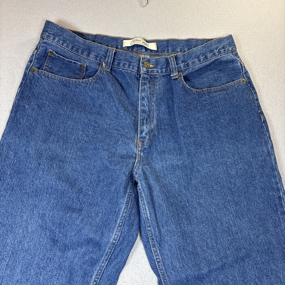 Urban Pipeline Jeans Men 36x34 Blue Regular Fit Straight Leg Blue Denim - Picture 2 of 11